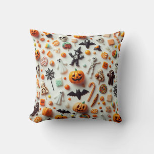 Halloween Candies Cushion