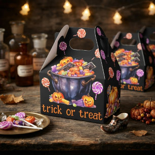 Halloween Candies Trick Or Treat Favour Box