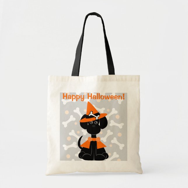 Halloween Candy Bag - LeiLani Dog (Front)