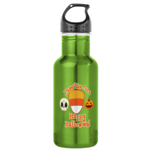  HALLOWEEN CANDY CORN 532 ML WATER BOTTLE