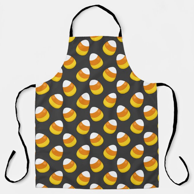 Halloween Candy Corn Apron (Front)