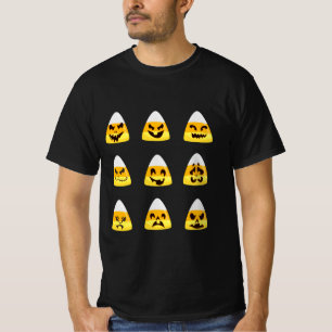 Halloween Candy Corn Bling Shirt   Candy Corn Face