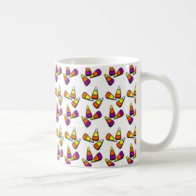 Halloween Candy Corn Coffee Mug (Right)