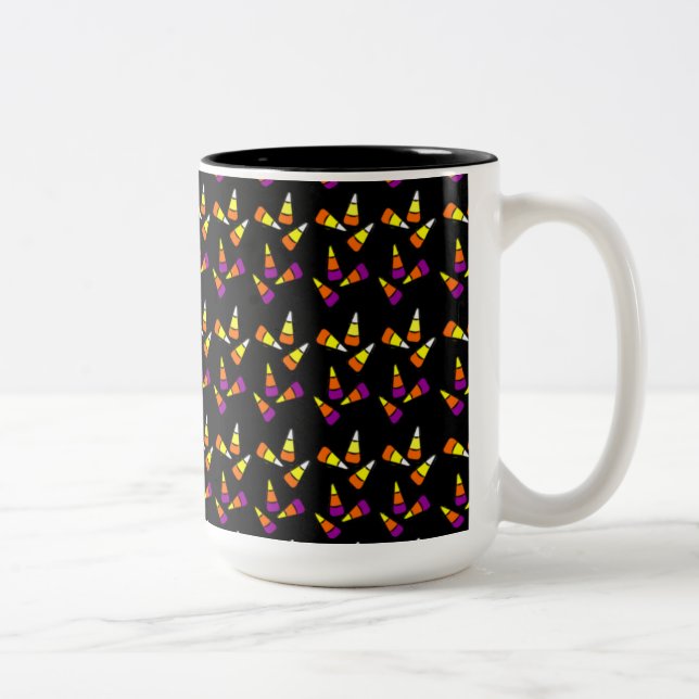 Halloween Candy Corn Coffee Mug (Right)