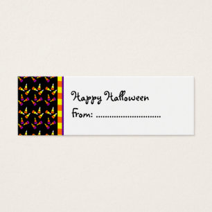 Halloween Candy Corn Custom Gift Tag