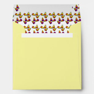 Halloween Candy Corn Envelope