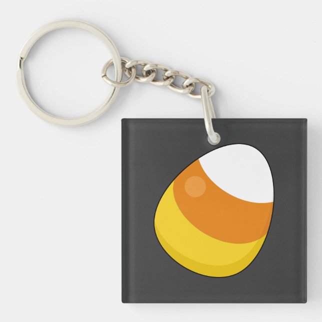 Halloween Candy Corn Key Ring (Front)