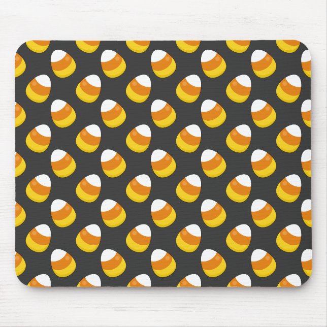 Halloween Candy Corn Mouse Pad (Front)