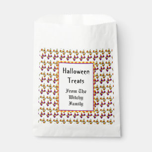 Halloween Candy Corn Pattern Custom Favour Bag