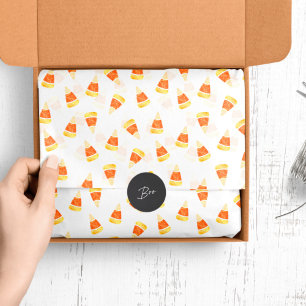 Halloween Candy Corn Print Tissue Paper