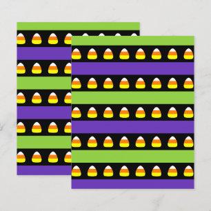 Halloween Candy Corn Sweet Scrapbook Paper