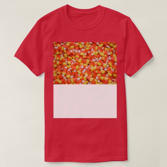 Halloween Candy Corn T-Shirt (Design Front)