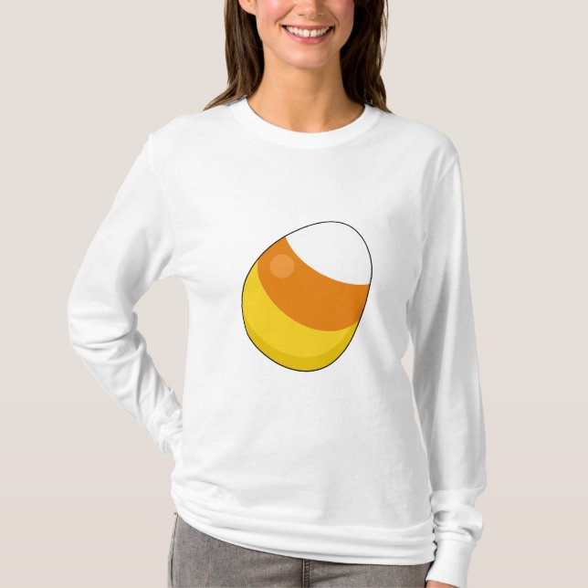 Halloween Candy Corn T-Shirt (Front)