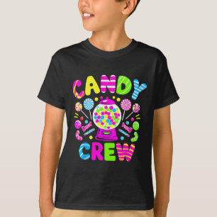 Halloween Candy Crew Candy Costume Women Candy Lan T-Shirt