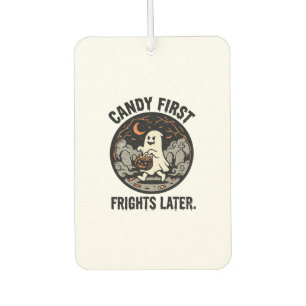 Halloween Candy Frights Night Car Air Freshener