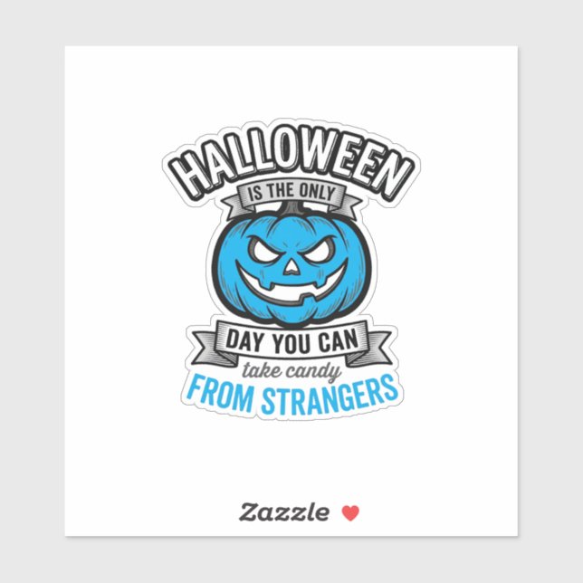 Halloween Candy From Strangers Vintage Pumpkin Des (Sheet)