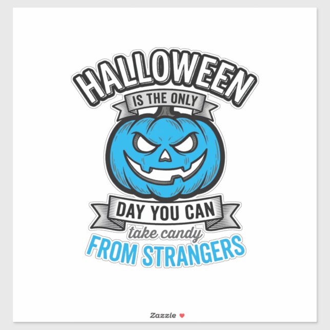 Halloween Candy From Strangers Vintage Pumpkin Des (Sheet)