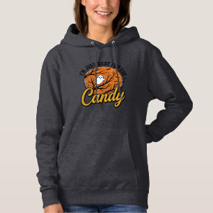 Halloween Candy Ghost Vintage Vector Design_1 Hoodie