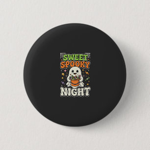 Halloween Candy Haunt Night 6 Cm Round Badge