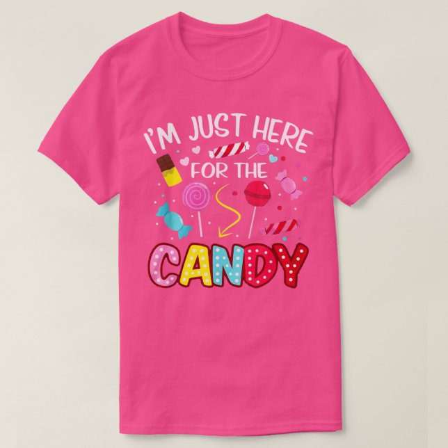Halloween Candy Lollipop Cute T-Shirt (Design Front)