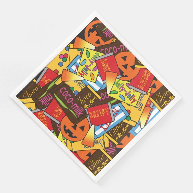 Halloween candy napkin (Corner)