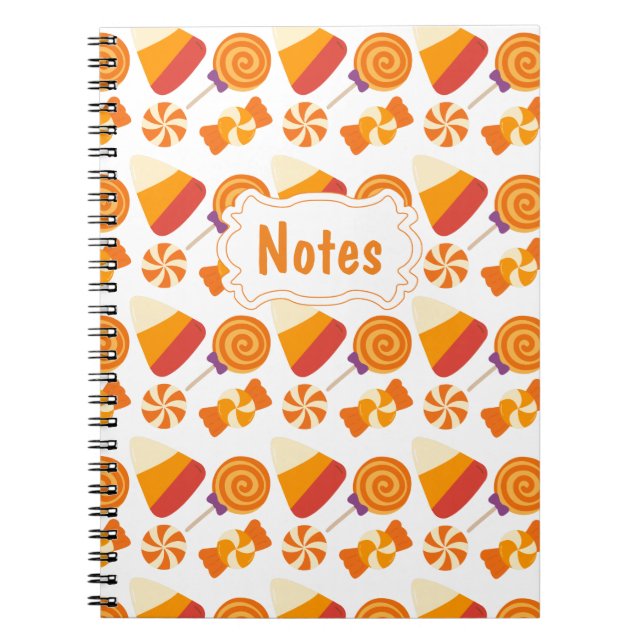 Halloween Candy Notebook (Front)