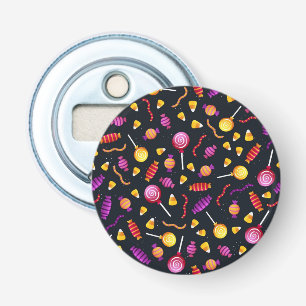 Halloween candy pattern bottle opener