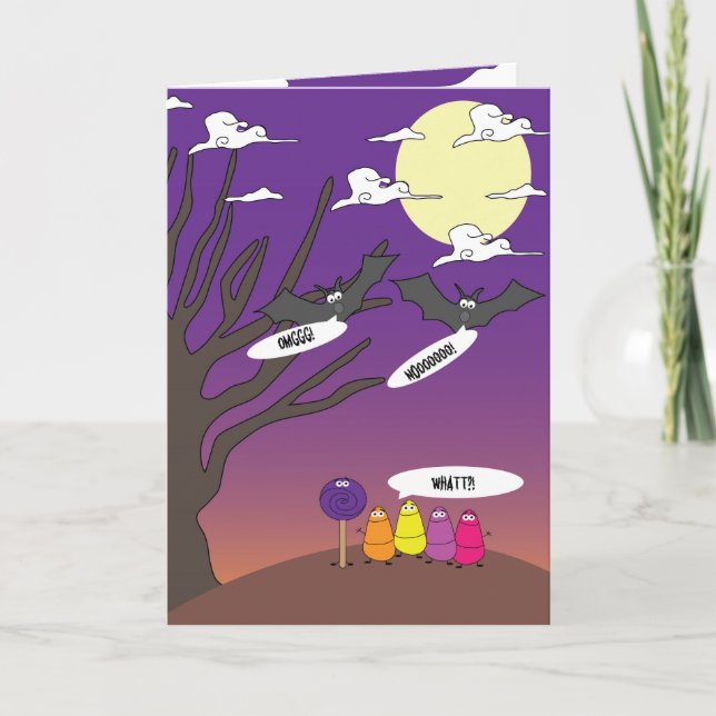 Halloween Candy Scare! Card (Front)
