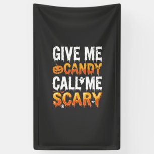 Halloween Candy Scary Ghost Design_1 Banner