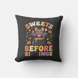 Halloween Candy Sibling Swap Cushion
