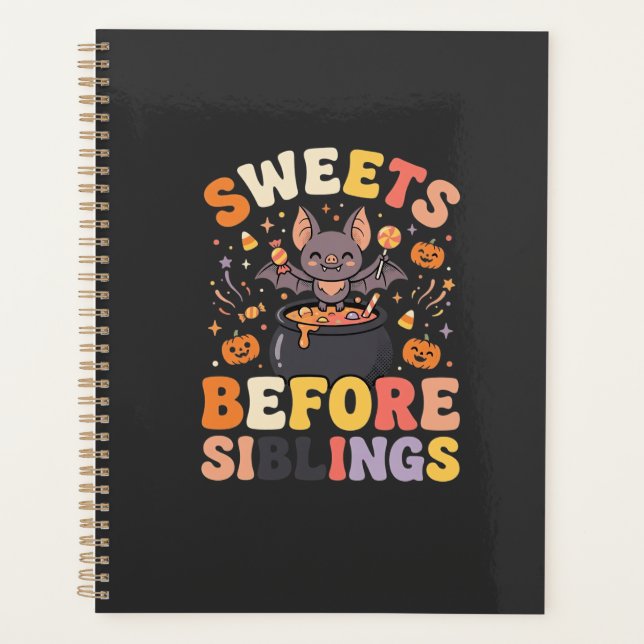 Halloween Candy Sibling Swap Planner (Front)