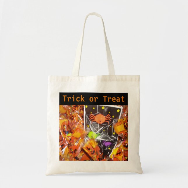 Halloween Candy Tote Bag (Front)