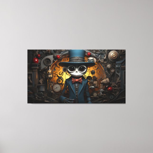 Halloween Canvas Print (Front)