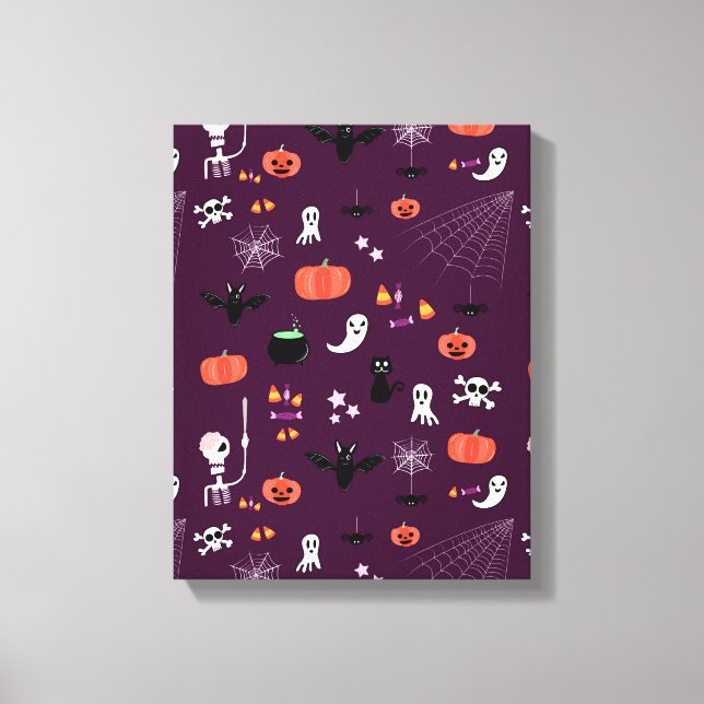 Halloween Canvas Print (Front)