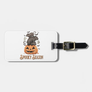 Halloween Capybara Luggage Tag