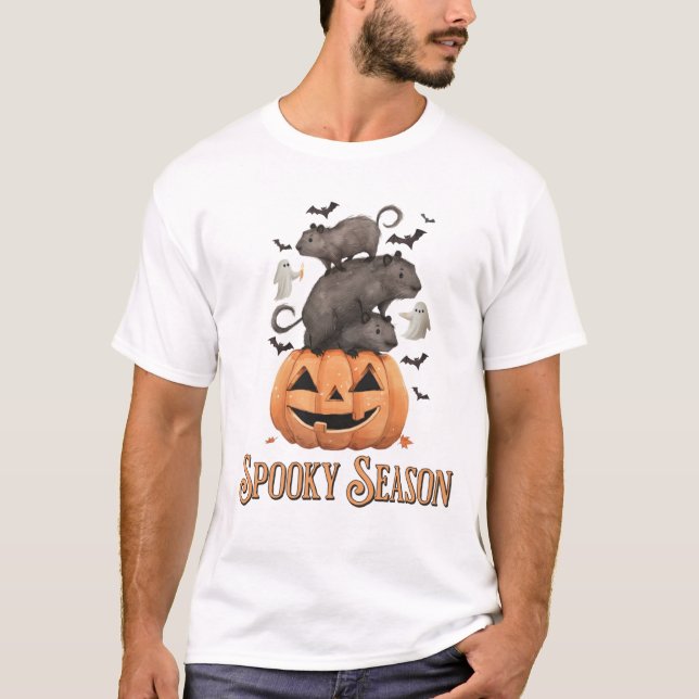 Halloween Capybara T-Shirt (Front)