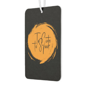 Halloween car air freshener