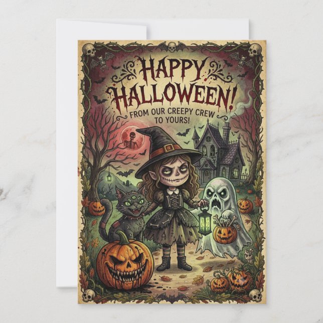 Halloween Card  (Front)
