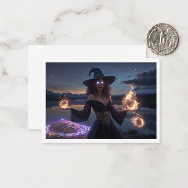 Halloween Card (Front/Back In Situ)