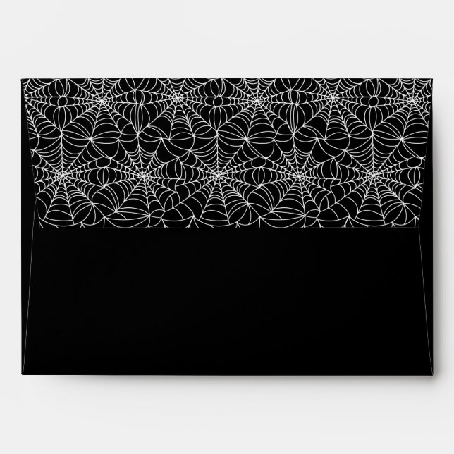 Halloween Card Envelope (Back (Top Flap))