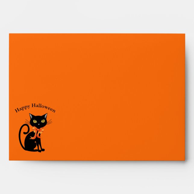 Halloween Card Envelope (Front)