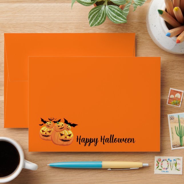 Halloween Card Envelope  (Desk)