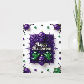 Halloween card, Happy Halloween card, Spooky card