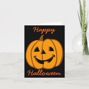 Halloween Card Jack O Lantern 3