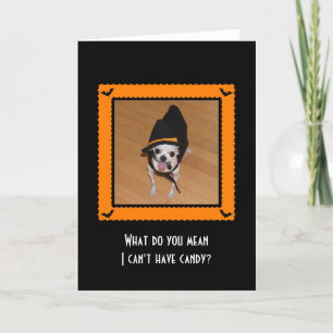 Halloween Card - What do you mean I can't have...