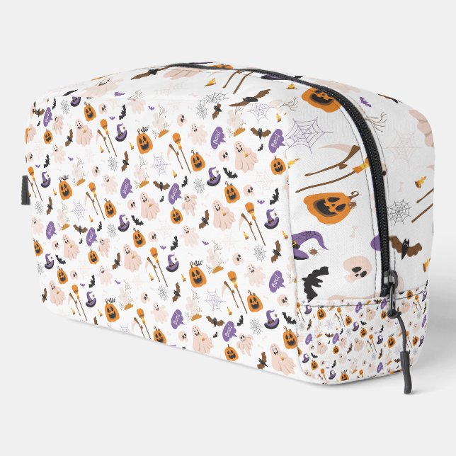 Halloween Cartoon Pattern Dopp Kit (Right Corner)