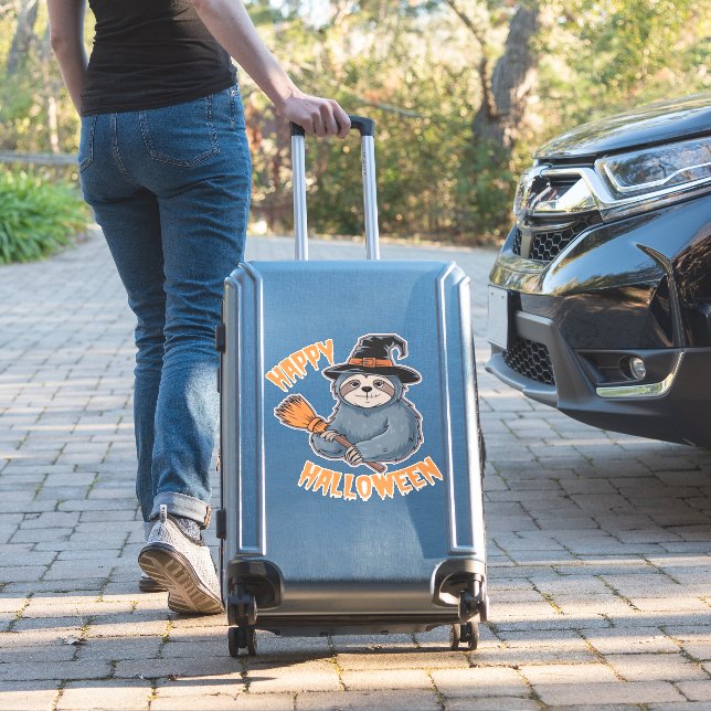 Halloween Cartoon Sloth Classic T-Shirt (Suitcase Insitu)