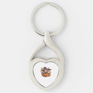 Halloween Cartoon Sloth Classic T-Shirt Key Ring