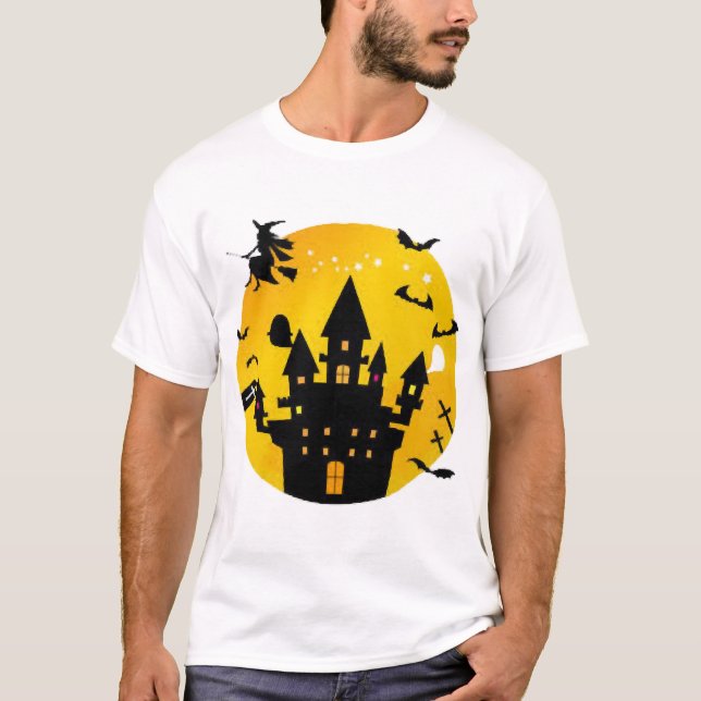 Halloween castle T-Shirt (Front)