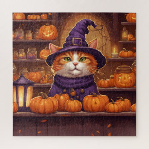 halloween cat #10 puzzle